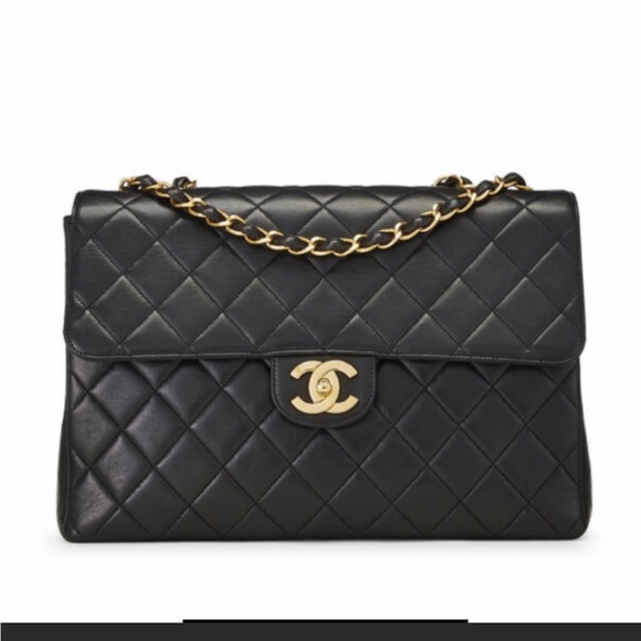 CHANEL Jumbo 30🤩11.8”🤩24K Hardware Amazing cond🤩Box Card Duster Org pamphlets - Picture 3 of 15